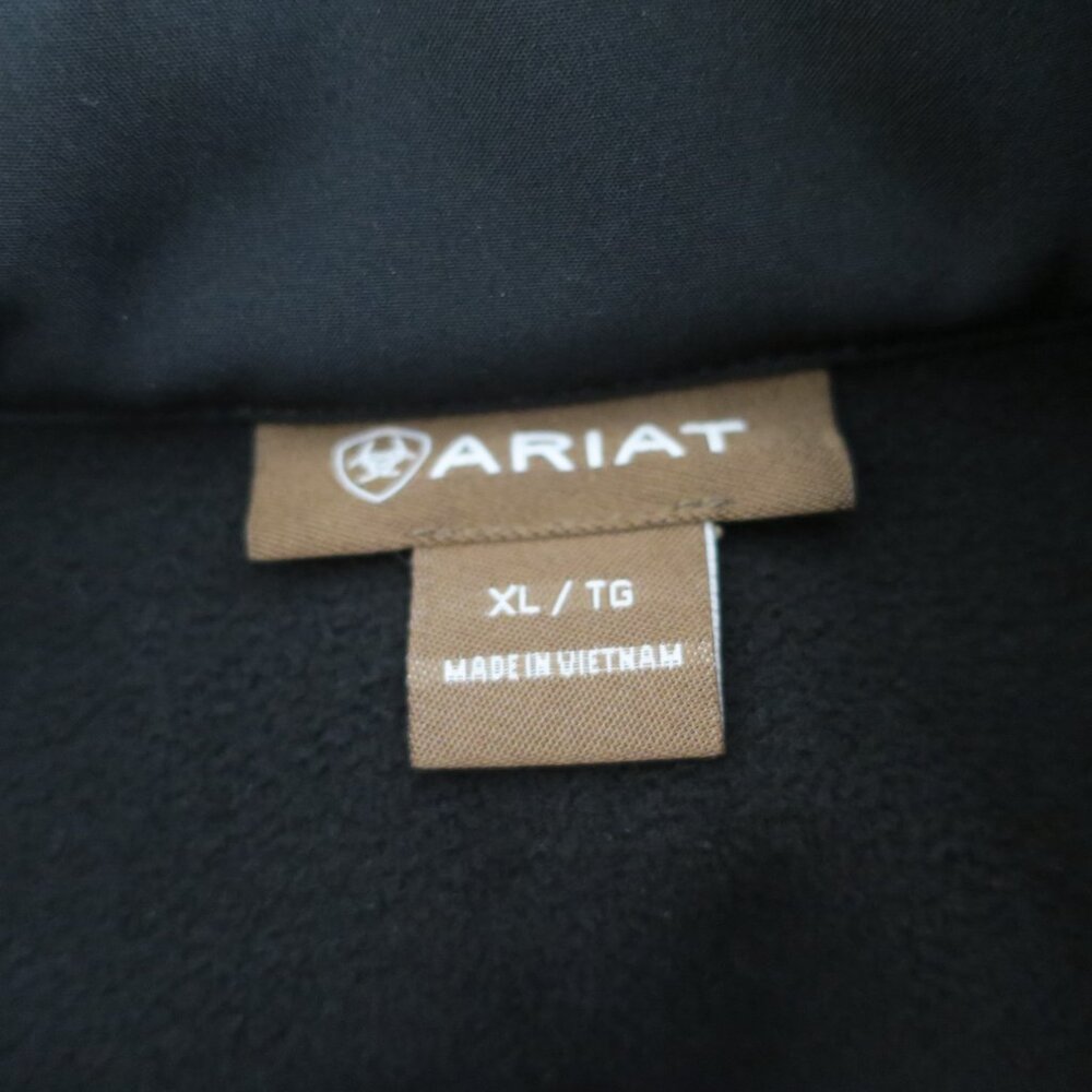 Ariat Vernon Black Softshell Zip Jacket Water Res… - image 5